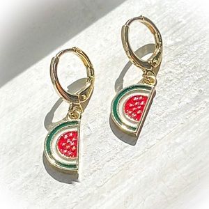 💕Super Cute Watermelon Earrings Novelty Gifts💕